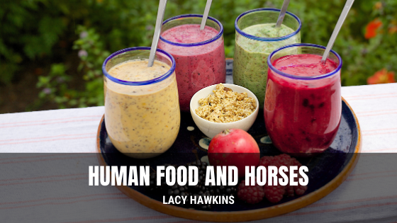Human Food and Horses