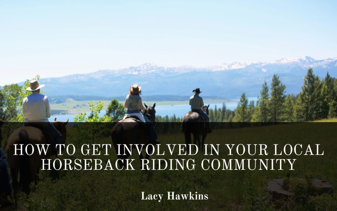 How to Get Involved in Your Local Horseback Riding Community